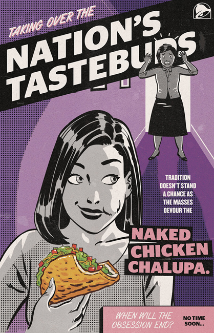 Taco Bell – Naked Chicken Chalupa